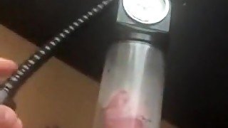 Pumping my dick