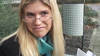 Hot Blonde Dutch Loves Anal Sex With A Stranger