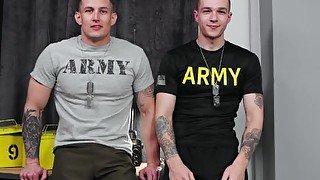 Hot Af Brunette Soldiers Flip Fuck