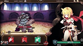 Arena Story Rouge and Princess Knight - Most agressive cats in this game