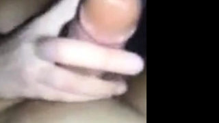 Cum slut blows a guy till she gets all the cum in her mouth