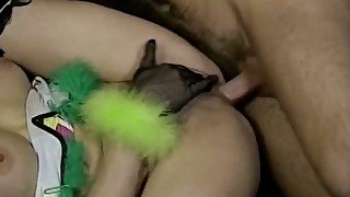 Horny biologist gets his penis hardcore sucked by blond head busty babe