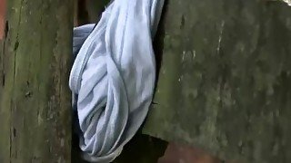 Horny college buff jocks wild outdoor gay anal fucking