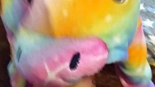 Caught Unicorn and Fucked in Pussy