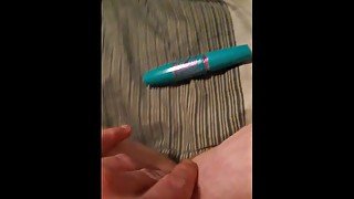 Masturbation with a makeup tube while watching Rick and Morty on adult swim