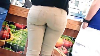 ass in jeans