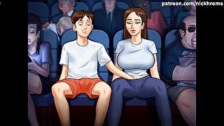 Summertime saga part 104 - masturbation in the cinema (Czech sub)