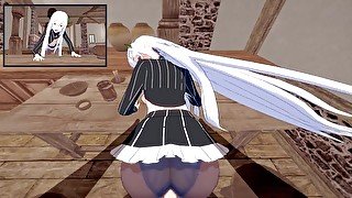 【ECHIDNA】【HENTAI 3D】【POV ONLY DOGGYSTYLE POSE】【RE ZERO】