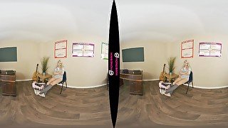 White Lie Wanker featuring Chloe Toy - WankitNowVR