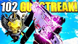 SOLO 102 GUNSTREAK in BLACK OPS COLD WAR!