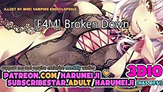 [3dio] Broken Down [Vampire] [ear eating] [Dual Channel]  Erotic Audio Roleplay