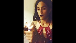 Petite Latina Smoke & Blow Clouds - 9