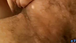 Thuggish straightie jacking off dick solo for a cumshot