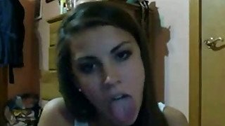 I love my job as a webcam model and I love showing off my long tongue