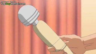 Hentai tiny housewife gets tied and fucked