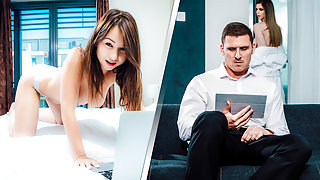 Marc Rose, Stella Cox & Taylor Sands in A Webcam Obsession