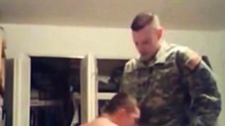 Army Friends Fuck Bareback