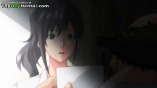 Hentai busty teacher has to fuck old rude man