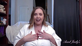 Your Busty Milf Step-aunt Denise Gives You A Handjob (pov) - Teaser Video