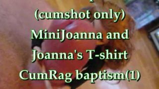 BBB preview: Mini Joanna & Joanna's Tshirt CumRag Baptism (1 of 2)