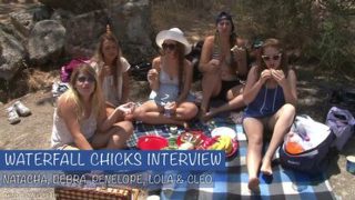 Waterfall Chicks BTS Interview