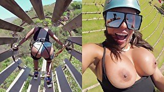 BANGBROS - Adventure Time With Lusty Latin Daredevil Luna Star