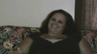 Brunette busty crackhead interview