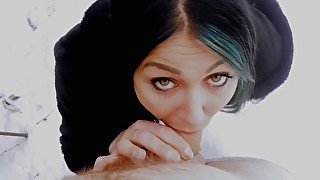 stephbrother gets blowjob deepthroat and cums in my mouth