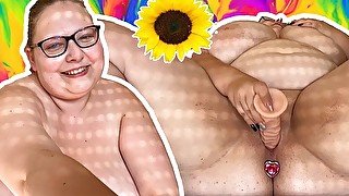 BBW Teen Mädchen Doppel Penetration Anal und Muschi