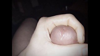 Stroking my cock