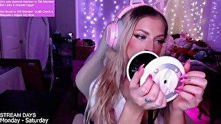 ASMR Sensual Girlfriend Mouth Sounds and Ear Blowing to Relax You