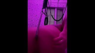 Anal hook fitness slave