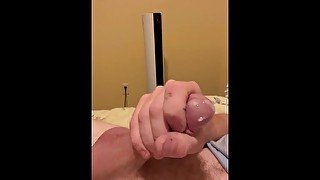 Trying to cum quietly so my roommate doesn’t hear… oops )