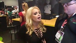 The LEGEND Jesse Jane​ with Jiggy Jaguar​ AVN Expo