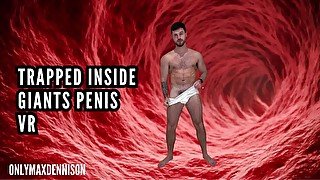 Trapped inside Giants penis VR