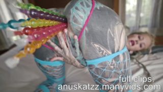 candy cunt - tattoo teen anal stretch xxl toy dreadlock girl ass to mouth