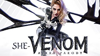 Busty Mina Von D As SHE-VENOM Has Very Sex Hungry Symbiote