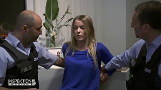 Handcuffed Girl