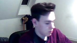 German Cute Boy With Big Cock Cums On Cam Sexy Ass