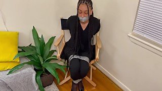 Ebony Chair Taped 1