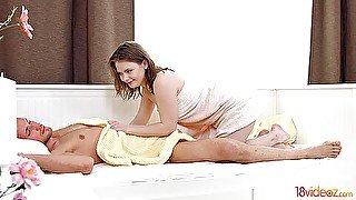 Exciting 18yo Get With Lesya Milk