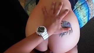 Gorgeous babe fucking in POV