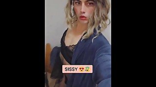 BEAUTIFUL FRENCH SISSY LOOKING FOR ALPHA