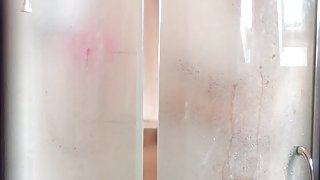 Irish wife in shower 2