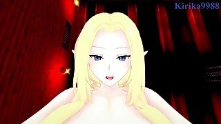 Alpha and I have intense sex in a secret room. - The Eminence in Shadow POV Hentai