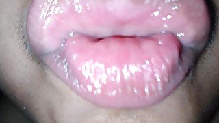 Mother sucked step son's cock with juicy lips - ASMR