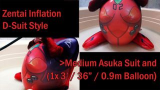 WWM - Asuka Zentai D-Style Inflation