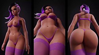 Sombra Slut Walk (Lingerie Version)