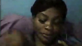 African webcam nympho flashed my buddy her big melons