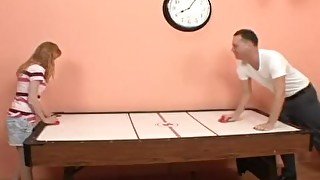 Air Hockey And Hairy Snatch